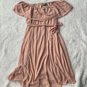 NWT blush Skater dress